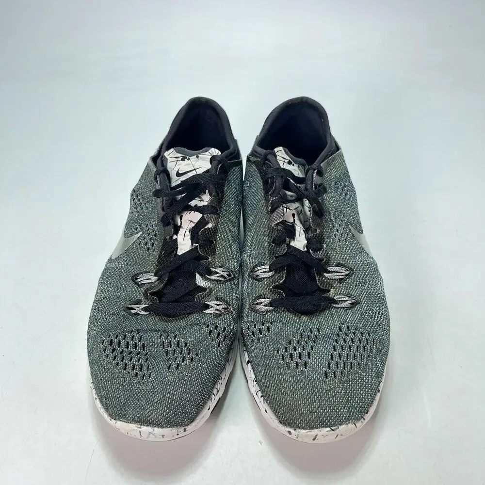 Nike Free 5.0 TR Fit 5 Black White Training Sneakers 704695-019 Women's Size 7.5